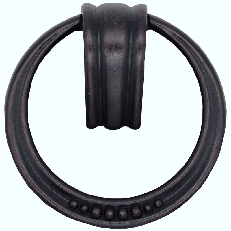 Beaded Elegance Ring Pull Oil Rubbed Bronze